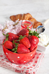 Image showing Strawberries