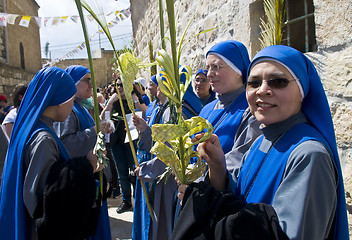 Image showing Jerusalem Palm sunday