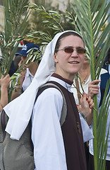 Image showing Jerusalem Palm sunday