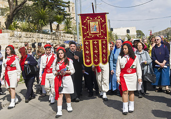 Image showing Jerusalem Palm sunday