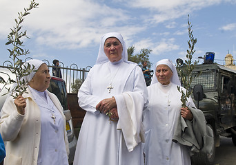 Image showing Jerusalem Palm sunday