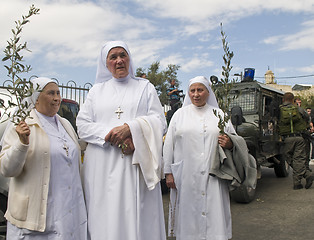 Image showing Jerusalem Palm sunday