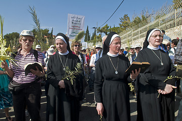 Image showing Jerusalem Palm sunday