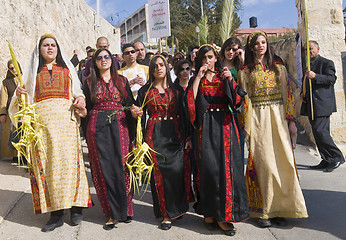 Image showing Jerusalem Palm sunday