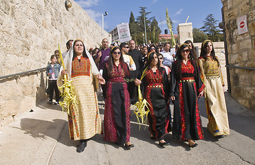 Image showing Jerusalem Palm sunday