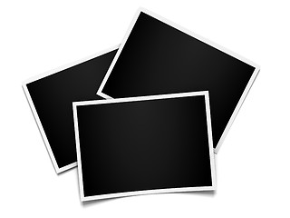 Image showing instant photo frames set