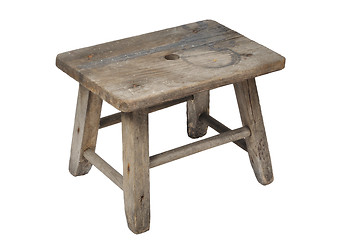 Image showing Old Stool