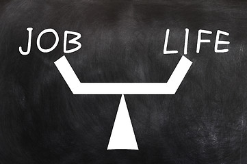 Image showing Balance of job and life