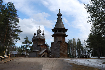 Image showing Bell tower. Voznesenskaya Church.