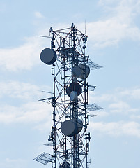 Image showing Communication tower 