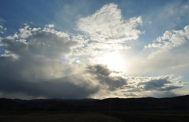 Image showing rain cloud