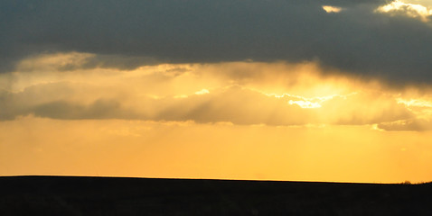 Image showing sunset