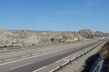 Image showing Desert highway