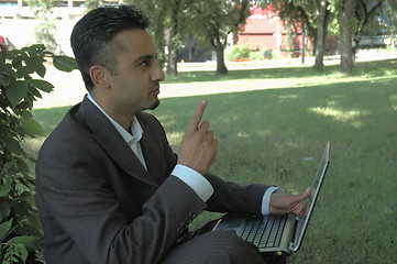 Image showing Outdoor Office