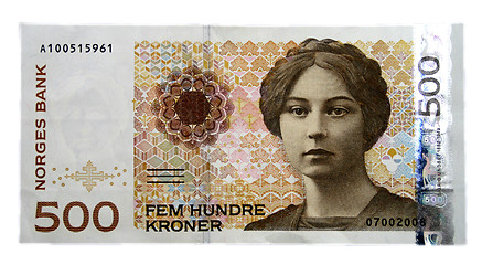 Image showing Norwegian money