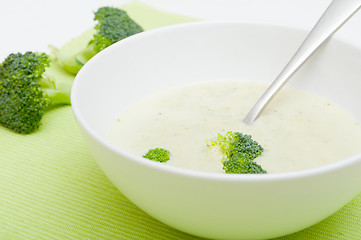 Image showing Cream of Broccoli Soup