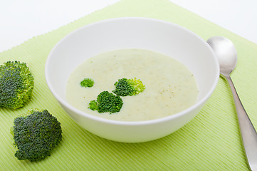 Image showing Cream of Broccoli Soup