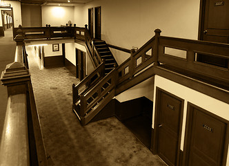 Image showing inside the old hotel