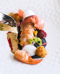 Image showing Lobster on a plate