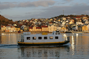 Image showing wooden boats