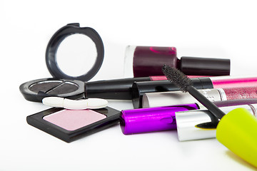 Image showing collection of make-up