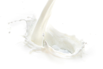 Image showing milk splash