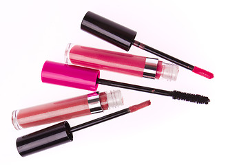 Image showing lip gloss set