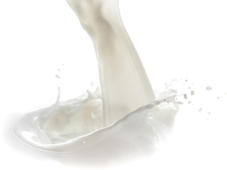 Image showing milk splash