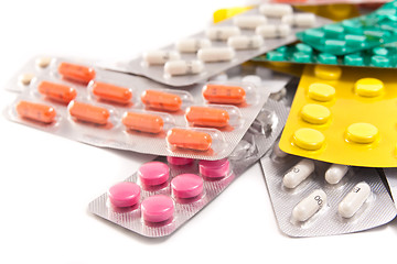 Image showing packs of pills