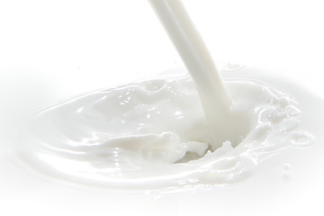 Image showing milk splash