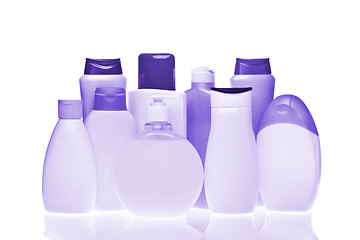 Image showing cosmetic bottles