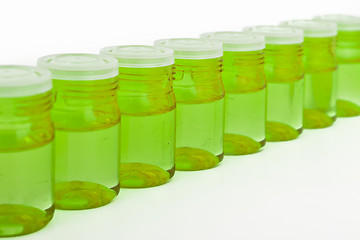 Image showing cosmetic glass containers