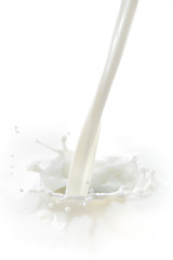 Image showing milk splash