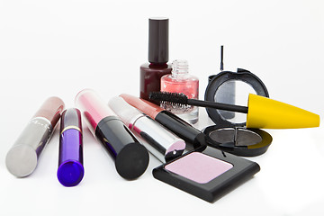 Image showing collection of make-up