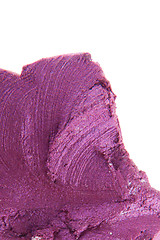 Image showing smudged lipsticks