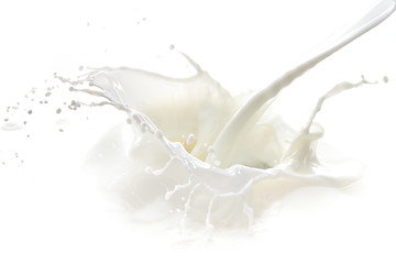 Image showing milk splash