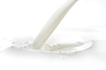 Image showing milk splash