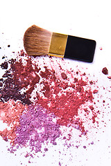 Image showing crushed eyeshadow