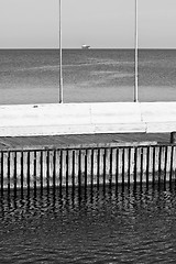 Image showing wooden pier