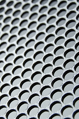 Image showing abstract metallic grid