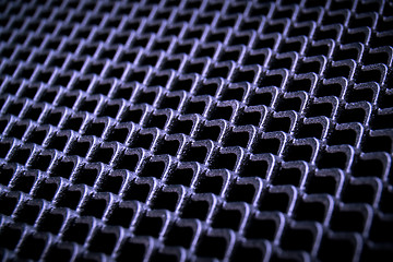 Image showing abstract metallic grid