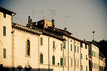 Image showing Tuscan historic architecture