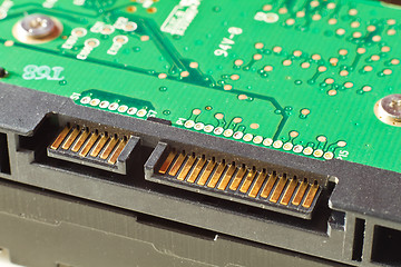Image showing hard drive close up