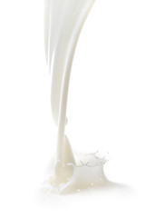 Image showing milk splash