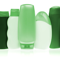 Image showing cosmetic bottles