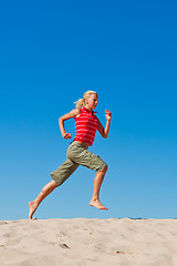 Image showing woman exercising