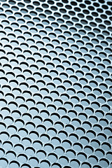 Image showing abstract metallic grid