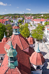 Image showing historical town Sopot