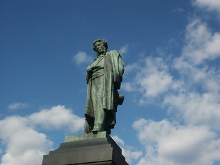 Image showing Monument to Pushkin Alexander Sergeevichu