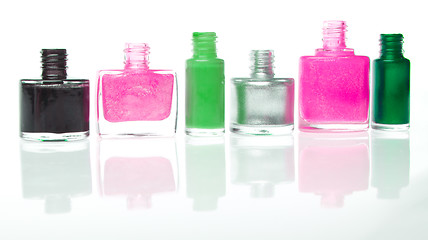 Image showing nail polish set